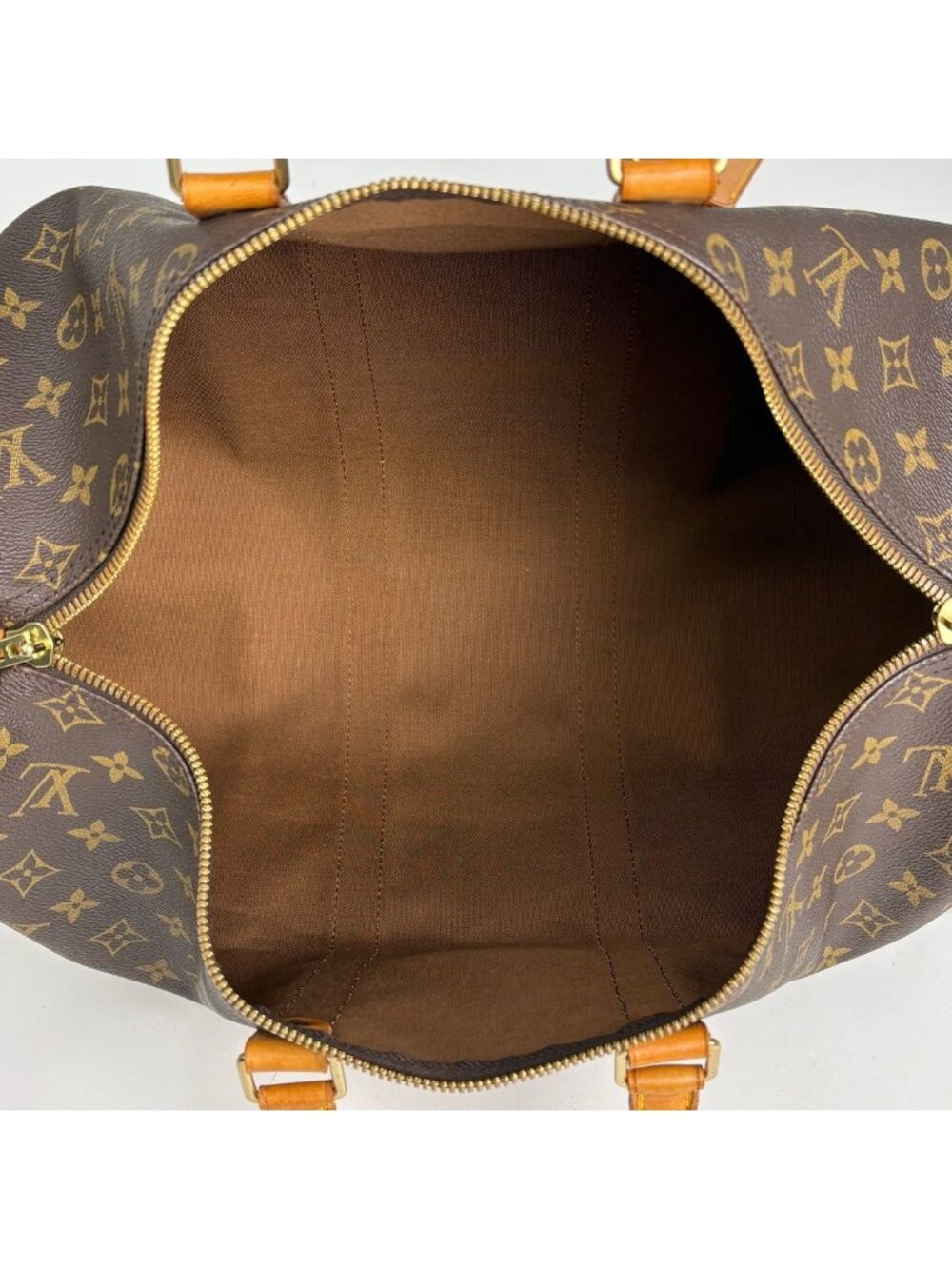 Louis Vuitton Keepall 45 Boston Bag Monogram Brown - Picture 9 of 10